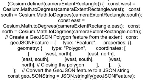 Cesium JS Save Camera Position