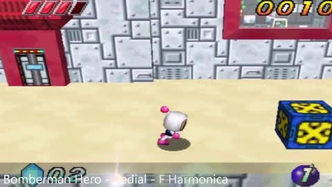 Bomberman Hero - Redial - F Harmonica (tabs)