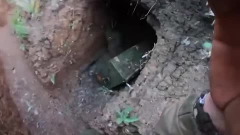 ‼️🇷🇺💪Footage of another enemy position taken by our fighters.