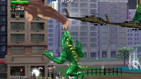 Rampage Total Destruction Central park vore (Lizzie)