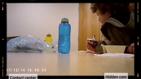 14th December supervised contact session at contact centre part 4 (Hidden camera)
