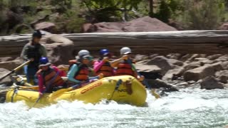 Rafting the Green River, Ladore Canyon, Colorado