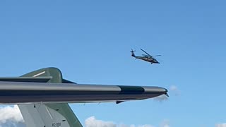 Helicopter Pilots Demonstrate Skills at Air Show
