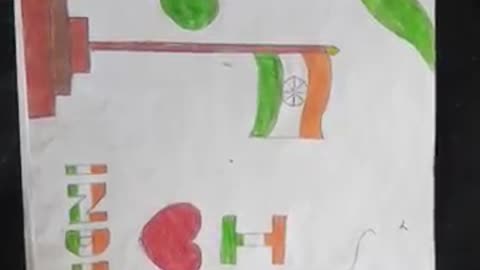 India flag 🇮🇳 drawing # republic day # viral # shorts videos # trending # yt shorts 🇮🇳🇮🇳🇮🇳🇮🇳🇮🇳