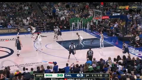 3rd Quarter Boston Celtics at Dallas Mavs Highlights Game 4 NBA Finalas