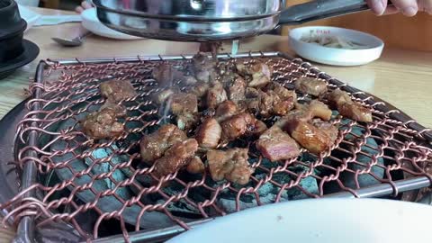 Korean pork ribs