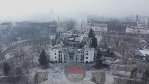 Ukraine War - UAV footage of Mariupol.