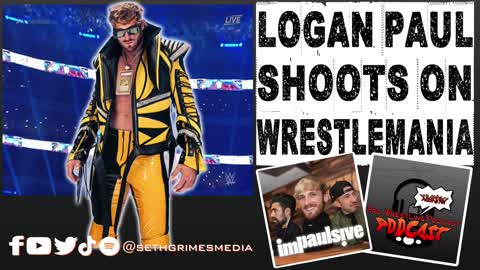 Logan Paul SHOOTS on WrestleMania | Clip from the Pro Wrestling Podcast Podcast | #loganpaul #wwe