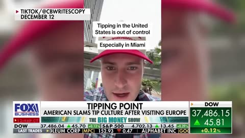 TIPPING POINT: American slams tip culture after visiting Europe