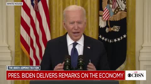 Biden Forced to Address Crumbling Job Market, Falls Flat on His Face