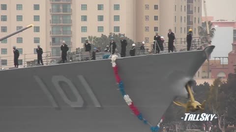 USS Gridley San Diego Homecoming