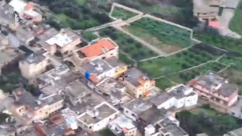 Isreal Destroyed building in South Lebanon