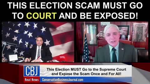 This Election Scam MUST Go To Court and Be Exposed!