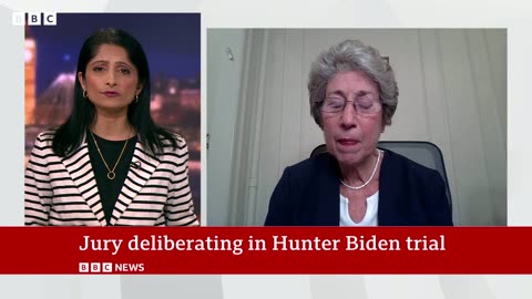 Hunter Biden trial jury begin deliberations _ BBC News