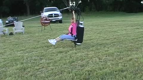 Wife in Ultralight Hot Air Balloon