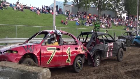 Mini car Kenton county kentucky Demolition derby 5/22/10