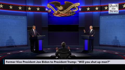 Biden: "Will you shut up man?"