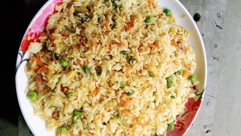 Yummy and testy fried rice recipe.it looking very delicious 😋
