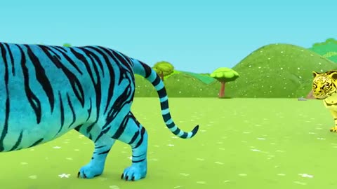 learn colors with animals