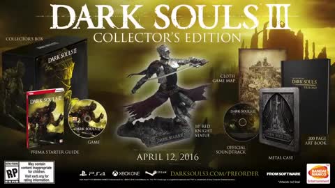 Dark Souls III _ Opening Cinematic Trailer | PS4, XB1, PC
