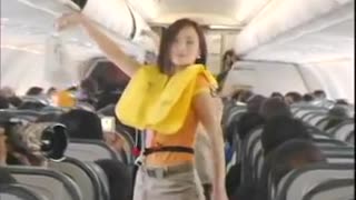 Dancing Flight Attendants - Cebu Pacific Airlines- Cebu Philippines