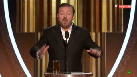 Ricky Gervais Classic Hosting/Roasting of Golden Globes (Full Uncensored)