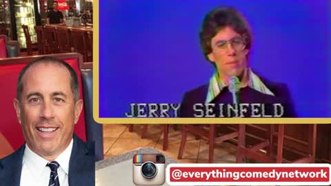 Jerry Seinfeld knew he wanted to be a stand up after writing his first joke