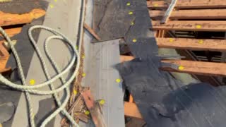 Shake Roof - Valley to Eave Repair