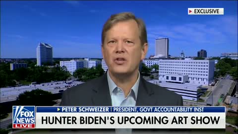 Schweizer: Going into the Art World Enables Hunter Biden to Collect Money Without Any Paper Trail