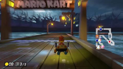 Video Dump - p7 to p2 with a bullet and a star (Mario Kart 8 Deluxe)