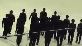 University Students Amazing coordination