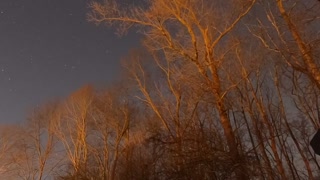Overnight time lapse of the night sky 3/7/21