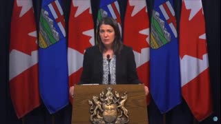 Danielle Smith, the premier of Alberta, Canada to the Unvaccinated: Sorry.
