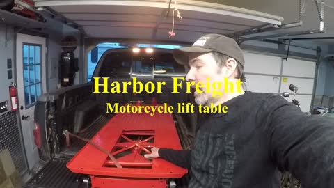 Harbor Freight Motorcycle Lift Table from Market place