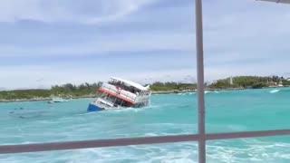 Cruise Ship Sinks In Bahamas