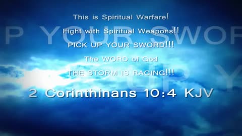 This is Spiritual Warfare The Storm is Raging Christian Soldiers #music