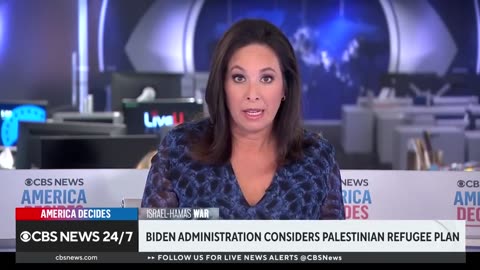 BREAKING: Joe Biden considering giving "permanent safe haven in the US” to Palestinian refugees.