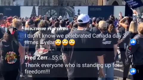 Chris Sky Powerful Speech Ottawa Rolling Thunder April 30 2022 - Confronted By Politician PAID Antifa (CANADA) HOW'D THAT WORK OUT? #TrudeauForTreason #FreelandForTreason