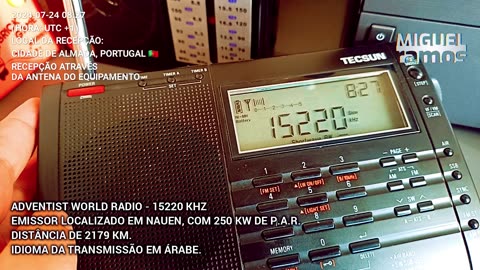 ADVENTIST WORLD RADIO - 15220 KHZ