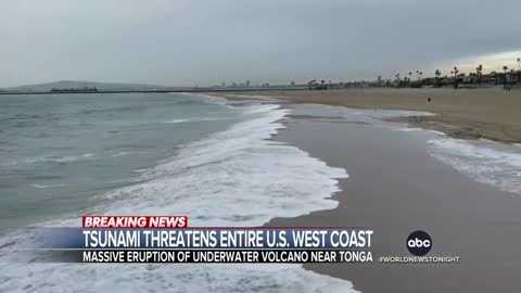 Tsunami advisory issued for North American west cost