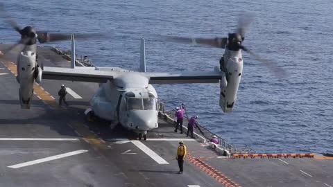 USS America Flight Operations in the South China Sea