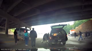 Strangers Save Crashed SUV Occupants