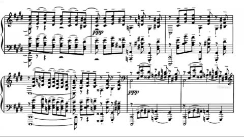 Rachmaninoff Prelude Op. 3 No. 2 in C# Minor sheet music, Noten, partition