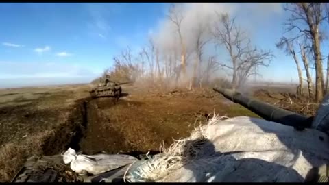 Russian tanks probing Ukrainian positions in Lugansk
