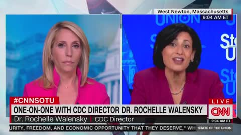 Dana Bash Presses CDC Director On Mask Rules