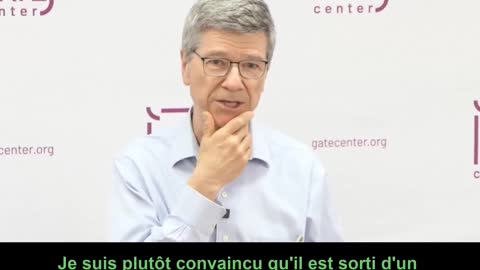 Professeur Jeffrey Sachs - virus sorti d'un labo US