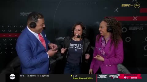 Kamala Harris at the Celebration Bowl in Atlanta