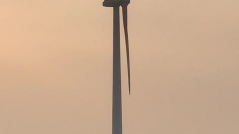 Wind power generator in Jeju island