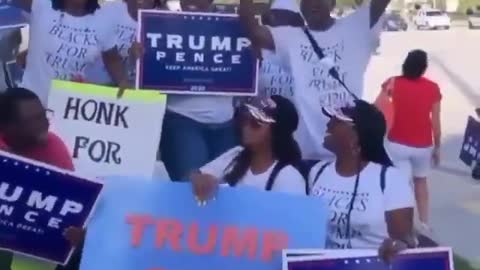 Black votes for Trump