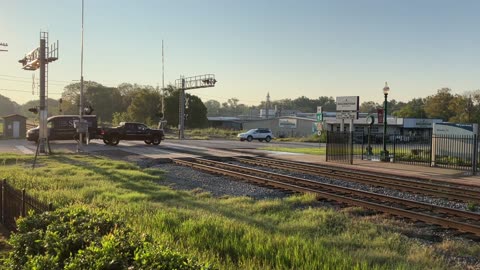 Mineola Texas - Train Station Time Lapse